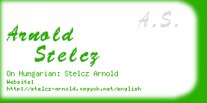 arnold stelcz business card